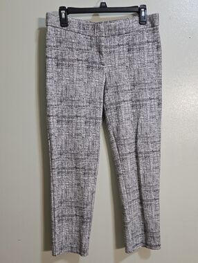 Amanda & Chelsea Gray Textured Dress Trousers